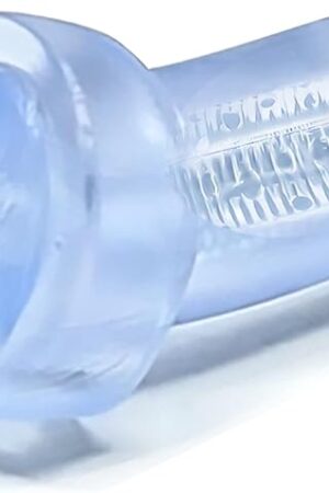 Clear Extended Men's Penis Pump Sleeve Masturbator Sleeve Realistic Vagina Sleeve Replacement Seal Cap 25 inch Cylindrical Large Penis Pump Sleeve Male Enhancement for Stronger and Larger Erections