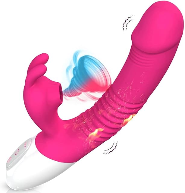 2025 Adult Tool for Women Today Silent Silicone Rabbit Ears Pleasure Toy Set Thrusting & Games for Men and Women Machine Realistic Waterproof Handheld Gifts for Her