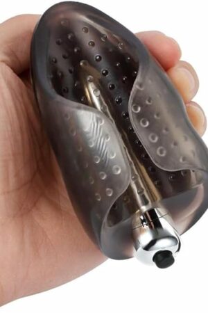 Handheld Vibrating Male Masturbator Sleeve - Blissful Pleasure