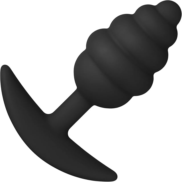 Forto F-83 Silicone Beehive Anal Plug - Smooth & Silky Sex Toys for Adults, Perfect Sex Toy for Booty Beginners & Advanced Players, Safe Adult Toys with Flared Base for Comfortable Wear