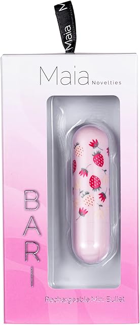 BARI Rechargeable Silicone Bullet Clitoral Vibrator Sex Toy Massage Stick