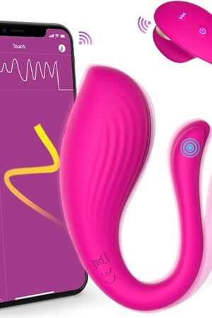 APP & Remote Control Vibrating Panties Wearable Vibrator, Healexcer Smartphones Dual Motors Adult Sex Toys for Women Couples Pleasure with Vibrating Ball 9 Stimulations, Couples Sex Products Games