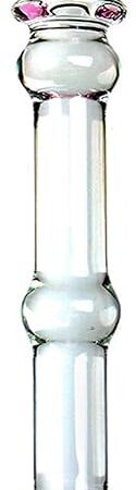 Glass Anal Plug,Crystal Butt Plug Pleasure Wand Anal Beads Dildo Penis Masturbation Crystal Glass Pleasure Wand Dildo Penis Glass Pleasure Wand Crystal Massager Anal Sex Toys for Women Men