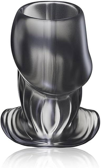 FST Hollow Butt Plug TPE Anal Plug Anal Speculum Vaginal Stretcher Tunnel Anal Dilator Vaginal Plug BDSM Toys Sex Toys for Adult Men Women (S)