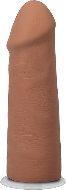 Doc Johnson The Realistic Dildo - 5 Inch ULTRASKYN Dong with Removable Vac-U-Lock Suction Cup - F-Machine and Harness Compatible Dildo - for Adults Only, Caramel
