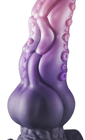 11.8 in Huge Monster Dildo,Tentacle Fantasy Knot Dildo with Strong Suction Cup,Large Butt Plug Sex Toys for Women Men Gay Couples