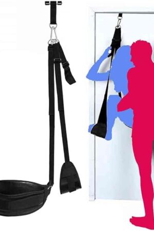 Door Swing for Adults Frequent Flyer Swing Sex Adults Plus Size Over Door 400lbs Sex furniture Adult Swing for Bedroom Bondage Sex Toys Sex Love Sling With Soft Seat Door Sex Swing for Couples Sweater