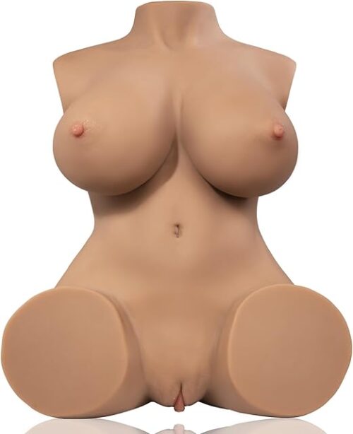 TANTALY 28.6 LB Sex Doll Male Realistic Sex Toy 3 in 1 Britney (Ebony) &TANTALY Sex Doll Care Kits Male Masturbators Sex Toys Care Sets (Wheat)