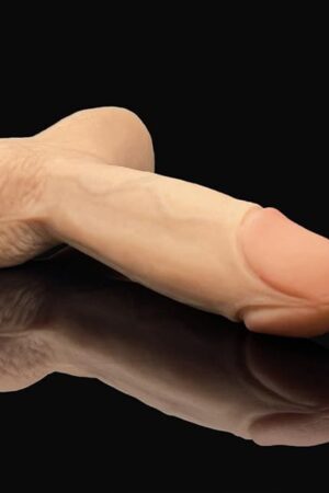 Adult Sex Toy Jeffry Medium-Soft Realistic Silicone Dildo Handmade by SinSaint in The USA from Body-Safe Premium Silicone
