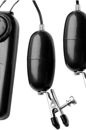 Frisky Vibrating Nipple Clamps with Variable Speeds