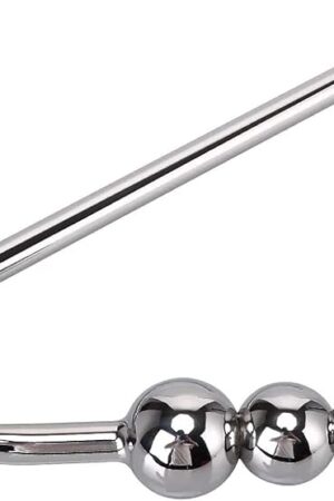 Anal Butt Plug Metal Anal Hook with Ball Prostate Massager Anal Butt Plug Stainless Steel Anal Sex Toys for Men Women Gay Sex Toys