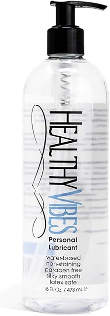 Water Based Lube 16 oz, Sex Toys Solo Play Personal Lubricant, Latex Silicone Compatible Men Women Couples, Long Lasting Easy Clean Lubricant for Privacy