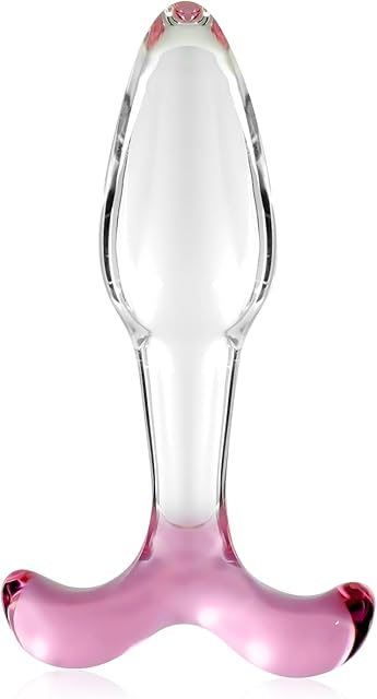 ferch Mushroom Butt Plugs, Sex Love Games Personal Massager for Women Men Couples Lover, Crystal Anal Plug Adult Products Unisex Anal Trainer for Men Women