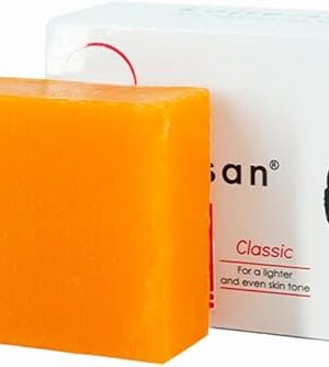 Kojie San Original Kojic Acid Soap for Face and Body ? Dark Spot Remover, Gentle Cleansing Bar with Coconut Oil, Tea Tree Oil, and Glycerin ? Helps Improve Skin Appearance ? 65g x 1 Bar
