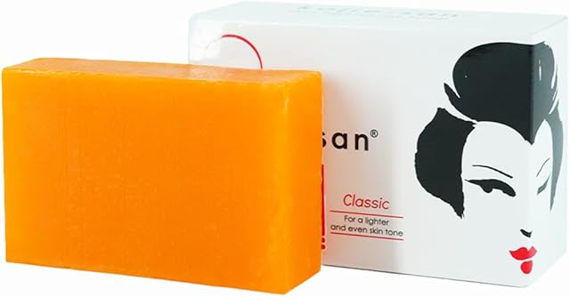 Kojie San Original Kojic Acid Soap for Face and Body ? Dark Spot Remover, Gentle Cleansing Bar with Coconut Oil, Tea Tree Oil, and Glycerin ? Helps Improve Skin Appearance ? 65g x 1 Bar