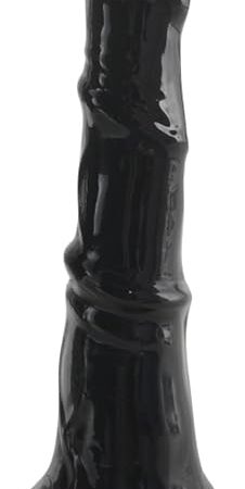 Huge Thick Horse Dildo, 13.8 inch Realistic Big Animal Dildo with Strong Suction Cup, G Spot Giant Dildos Large Cock Adult Anal Sex Toys for Women Men Couple (Black)