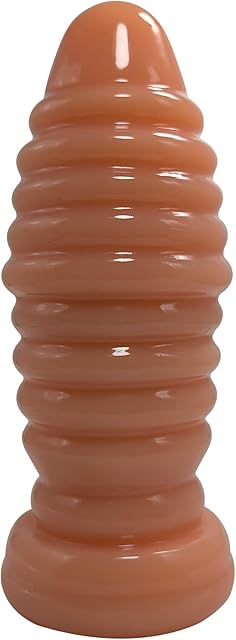 Giant Large Anal Butt Plug Trainer 2.89''Diameter Huge Thick Anal Dildo Anal Beads Big Anal Plug Anal Toys Sex Toys for Advanced Men Women Couple Suction Cup Anal Plugs (Skin Color)