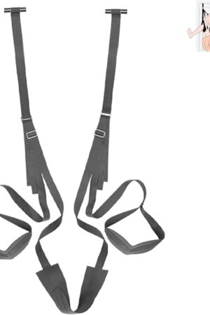 BDSM Toys Door Sex Swing Adult Sex Toys for Couples,Sex Rope Bondage Restraints Women Sex Toy with Sex Chair Seat,Adjustable Sex Strap with Hanging Door Handcuffs Leg Restraints, Adult Toys for Men