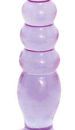 Doc Johnson Crystal Jellies - Anal Delight - 5 Inch - Purple