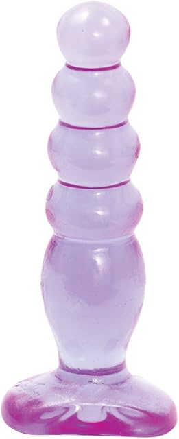 Doc Johnson Crystal Jellies - Anal Delight - 5 Inch - Purple