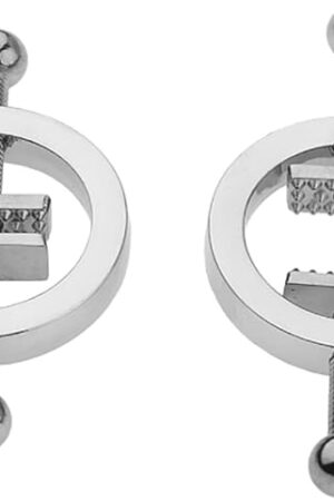 2025 Upgraded Nipple Clamps Set for Men Women Adjustable - Metal Nipple Clip Clamps for Couples  Perfect Nipple Clips for Intimate Sweater Yoga 0304-T04