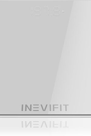 INEVIFIT Bathroom Scale, Highly Accurate Digital Bathroom Body Scale, Measures Weight up to 400 lbs Includes Batteries