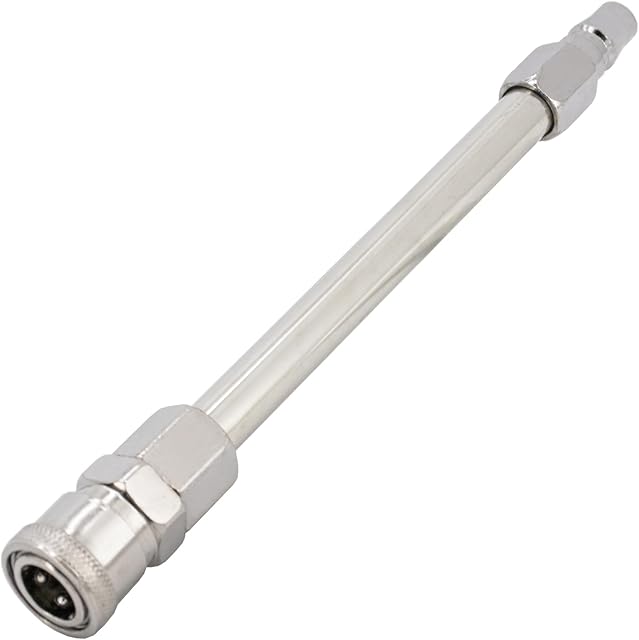 FREDORCH Sex Machine S Metal Extension Rod Attachment 205cm, Extension Tube for Automatic Sex Machines and Adult Toys with Quick Air Connector (807 inch)