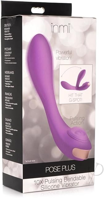 Inmi Pose Plus Bendable Pulsing Silicone Vibrator