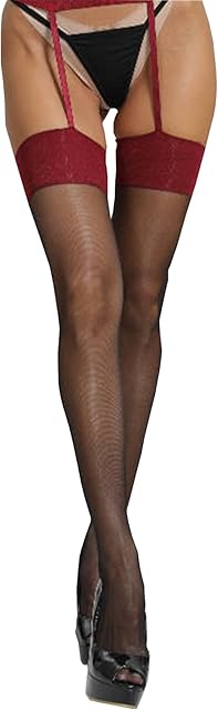 Fishnet Stockings for Women Sexy Leopard Print Thigh High Stockings Sheer Garter Belts Stocking Suspender Pantyhose