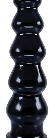 9.4 Inch Anal Dildo, Extra Long Thick Anal Plug with with 6 Beads, Vaginal Anal Stimulation G-Spot Prostate Massage Butt Plug with Strong Suction Cups for Women Men