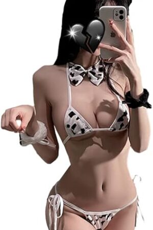 Women's cow cosplay Japanese bikini anime sexy women's sexy lingerie