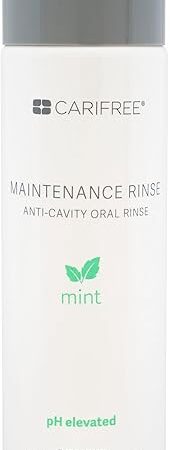 CariFree Maintenance Rinse, Mint Flavored, Anti-Cavity Fluoride Mouthwash, Dentist Recommended, Prevents Oral Decay, Freshens Breath, Alcohol-Free, Neutralizes pH (Previously CTx3)