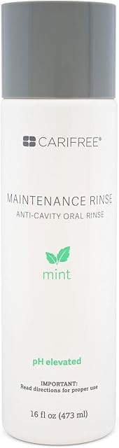 CariFree Maintenance Rinse, Mint Flavored, Anti-Cavity Fluoride Mouthwash, Dentist Recommended, Prevents Oral Decay, Freshens Breath, Alcohol-Free, Neutralizes pH (Previously CTx3)