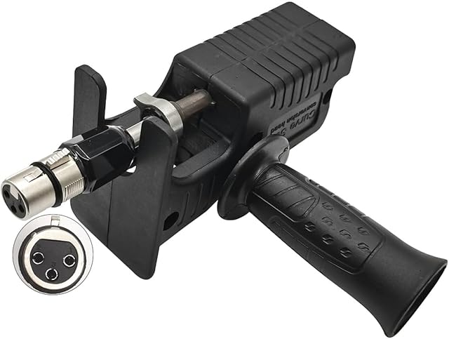 Electric Drill Adapter with 3XLR Connector for Homemade Sex Machine Device Fast Thrusting Adults Couple Sex Game