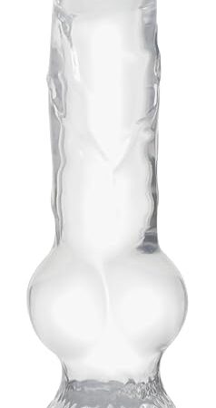 13 inch Realistic Huge Wolf Dog Dildo, Big Thick Monster Knot Dildo for Advanced Users, Giant G-spot Jelly Dildo with Strong Suction Cup, Flexible Lifelike Penis Anal Adult Sex Toys for Women
