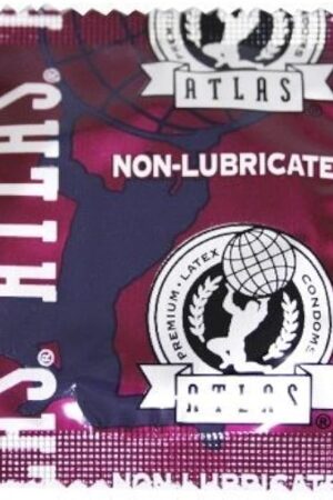 Atlas Non-lubricated Condoms 100 Pack by Atlas
