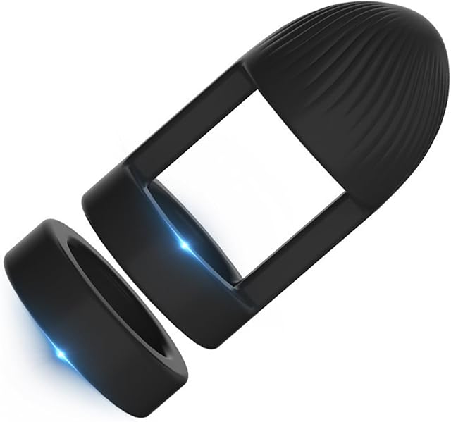 Cock Ring Penis Cockring Adjustable Erectile Dysfunction Rings Silicone Anillos para Pene Ball Ring Penis Band for Erection Enhancing Long Lasting Stronger Adult Sex Toys for Men Couple BDSM CBT