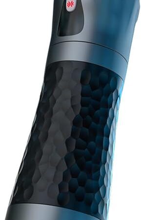 Deep Throat Automatic Male Masturbator Cup with 5 Squeeze Modes, Vibrating Sucking Male Stroker with Realistic Mouth Tunnel, Blowjob Adult Male Sex Toy