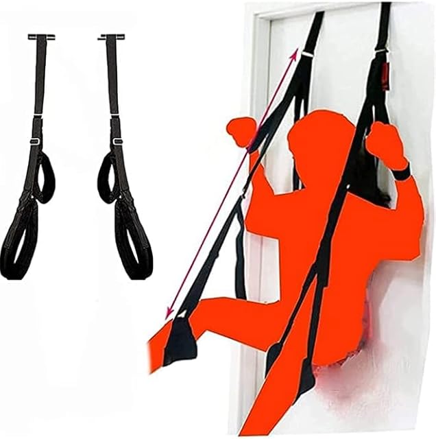 Door Swing for Adults Couples Heavy Duty Holds up to 300LBS Sexy Swing Sex Door Hanging Sex Door Swing Love Slings Bondage Restraints Sex Furniture for Adults Couples Sex Toy Bedroom Gaming Sweater