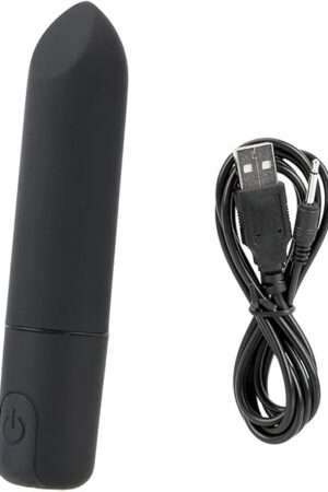 Anal Butt Plug USB Rechargeable Bullet Vibrator 10 Speed Waterproof G-spot Masturbator Anal Dildo Vibrator Adult Sex Toy for Woman