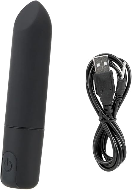 Anal Butt Plug USB Rechargeable Bullet Vibrator 10 Speed Waterproof G-spot Masturbator Anal Dildo Vibrator Adult Sex Toy for Woman