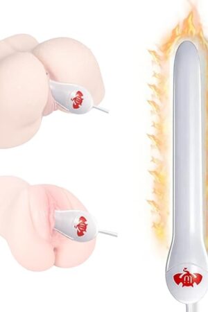 Heating Rod for Male Masturbators Sex Doll Pocket Pussy Artificial Vagina Warmer, Male Sex Toys Warming Device Automatic Temperature Control USB Heating Stick, White