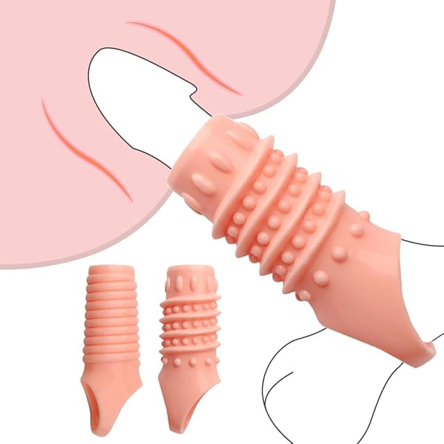 2pcs Penis Ring Set for Male Cock Ring Sleeve Stretchy Penis Rings Sexual Please Enhance Delay Ejaculation Men Penis Enlarge Sex Toys