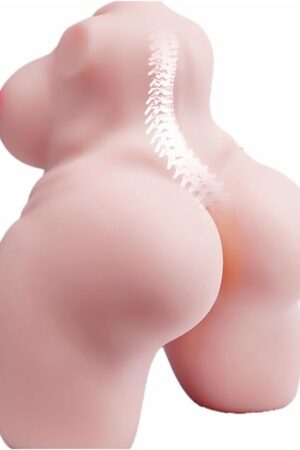 BBW Sex Doll 9.8LB Male Masturbator with Big Fat Pussy Boobs Ass - Realistic Pocket Pussies Blowjob Sex Toy for Men  3 in 1 Torso Masturbators Male Stroker Sex Toys for Men Masturbation