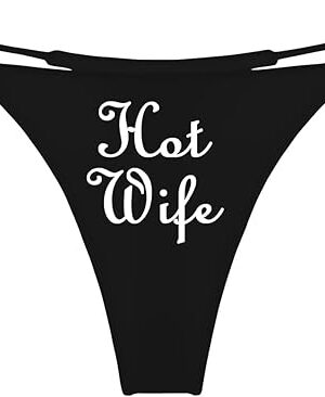 I Love My Husband G-String Thong for Women, Return To Hubby Full Sports Underwear, Hot Wife Panties Flirty Fun