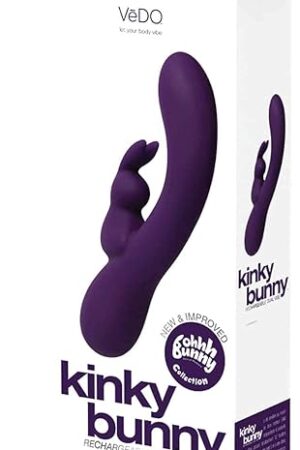 Kinky Bunny Rechargeable Rabbit - Purple