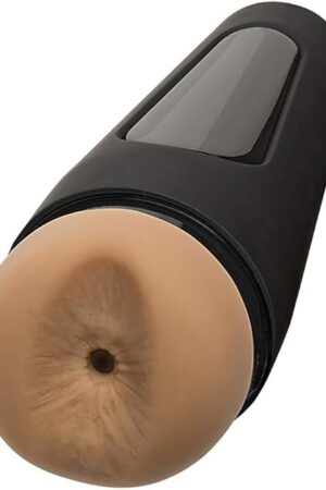 Doc Johnson Man Squeeze - Bear - Discreet Premium ULTRASKYN Stroker - Squeeze Plate for Precise Pressure - for Adults Only, Male Masturbator, Ass, Vanilla