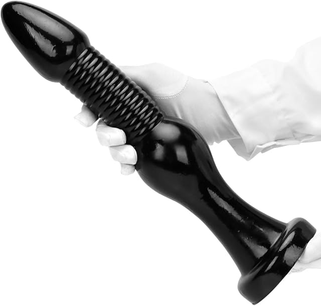 145in Huge Long Thick Anal Dildo Realistic Monster Dildo ButtPlug Flexible Penis for G-Spot Prostate Stimulation Vaginal Dilato with Texture Suction Cup Sex Pleasure Toy for Women Men Gay (L)