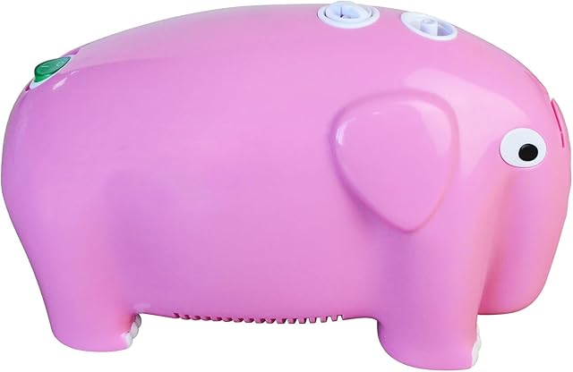 Home Use Machine for Kids with Full Accessories, Cute Elephant Design, Pink