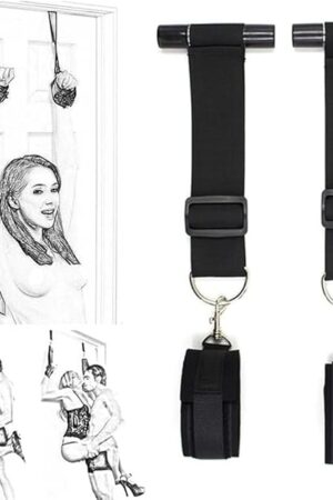 Door Hanging Sex Swing BDSM Slave Erotic Bondage Handcuff Restraint Rope Sex Swings Straps for Women Adult Couples Sex Toys